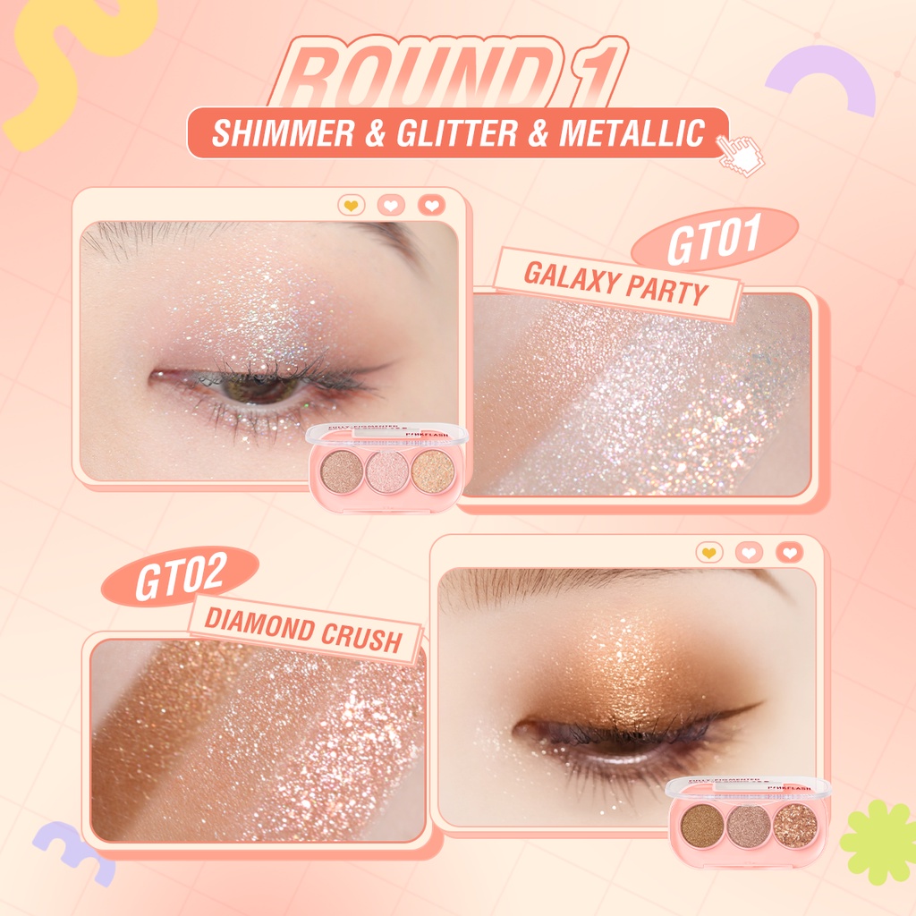 Pinkflash Eyeshadow 3 Shade High Pigmented Eyeshadow Pinkflash Eyeshadow Glitter Pinkflash Eyeshadow Palette Pinkflash Eyeshadow Palette Pinkflash Eyeshadow Pink Flash Eyeshadow Shimmer Pinkflash Pinkflas