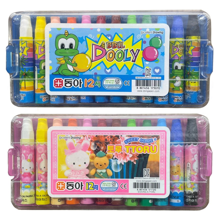 

Dong-A Oil Pastel 12W Case Crayon Warna