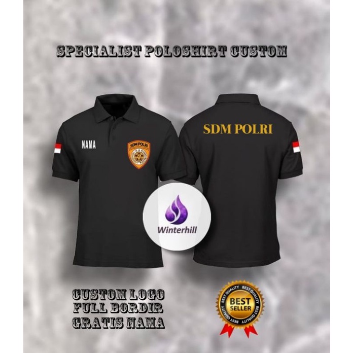 KAOS.POLOSHIRT.SDM.POLRI.