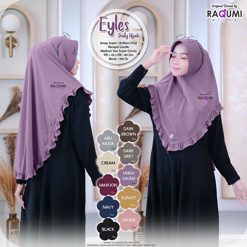 EYLES DAILY HIJAB ORI RAQUMI HIJAB