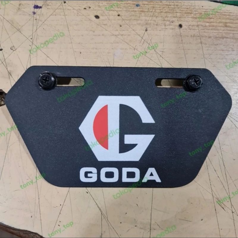 Plat Sepeda Listrik Goda GD 120 135 140 141 145 146 147 Universal ORI