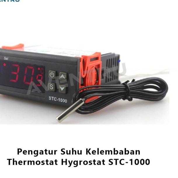 Thermostat Termostat Hygrostat Digital STC 1000 Pengatur Suhu - STC3028