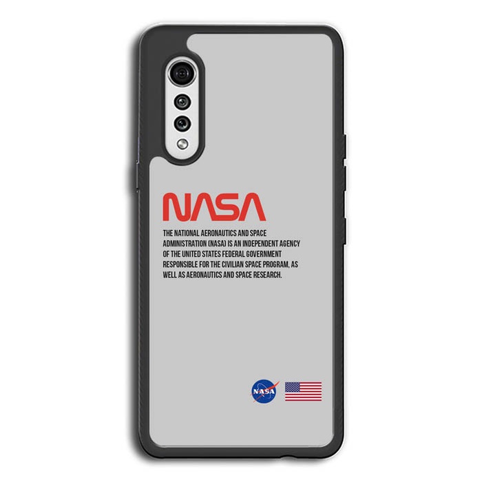 Hardcase Casing Hp Case LG Velvet V60 V50 V40 ThinQ 5G NASA Space YD0636