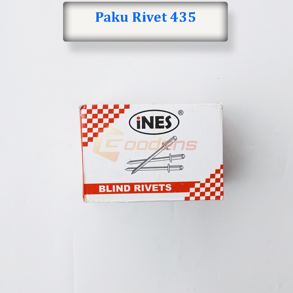 Paku Rivet Paku Keling 435 Warna 3.2mmx9.5mm