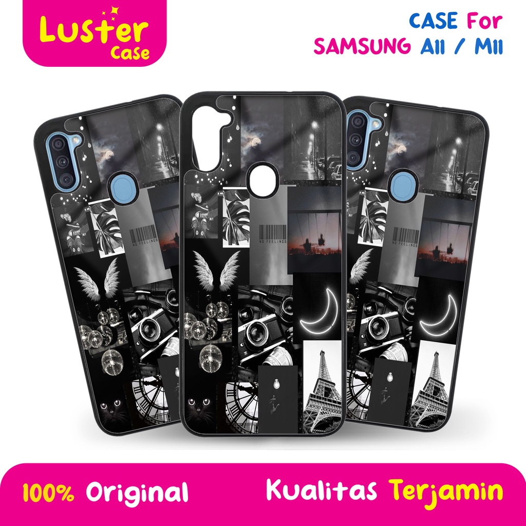 Case SAMSUNG A11/M11 - Casing SAMSUNG A11/M11 [ BLCK ] Silikon SAMSUNG A11/M11 - Case Hp - Case Mewa
