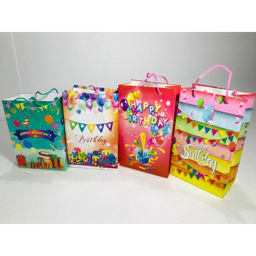 

PAPERBAG MOTIF (LUSINAN) / PAPERBAG POLKADOT / TAS SOUVENIR ULANG TAHUN