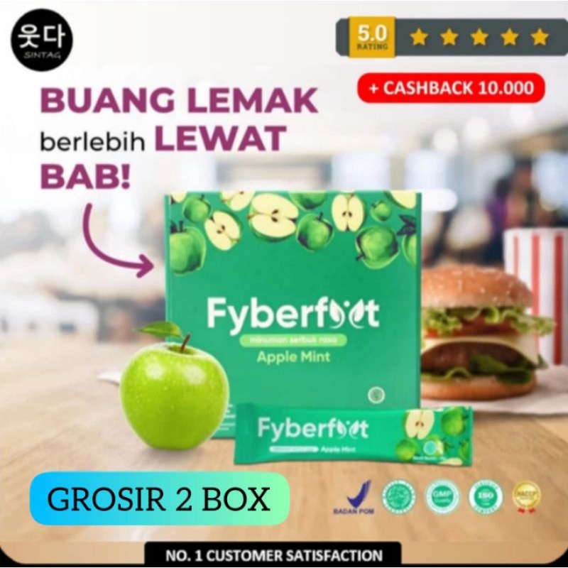 Minuman Diet Serat Fyberfyt Suplemen Detox HARGA GROSIR