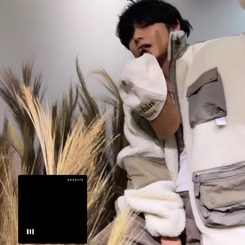 [BTS - V Wearing] WaiKei - Dolphin Archive Ball Cap [Brown]