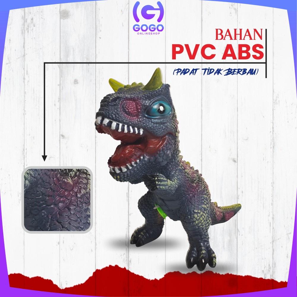 GOGO-M266 270 Mainan Action Figure Dinosaur / Mainan Anak Dinosaurus Bunyi / Mainan Dino Dinosaurus Jurassic Park