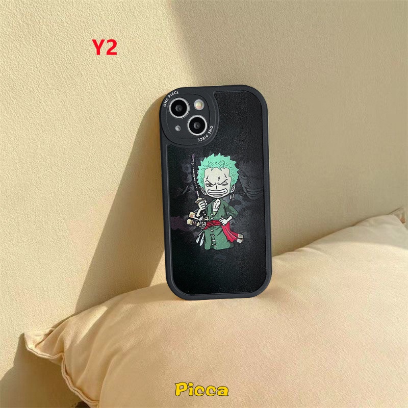 Casing Kartun Luffy Zoro Samsung A23 A14 A32 A12 A03 A13 A10s A52 A04s A73 A21s A52s A03s A22 A51 A30s A50 A53 A20s A33 M22 A11 A02s A31 A50s A20 A72 A71 Anime One Piece Soft Cover