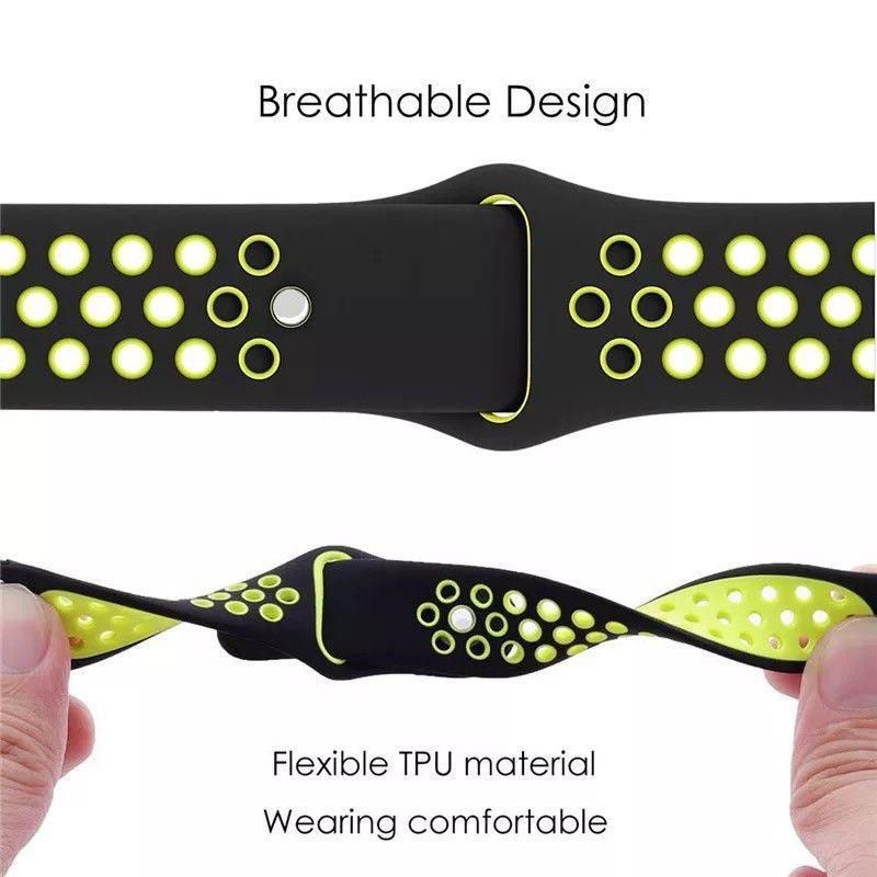 Tali Jam Strap Vyatta Fitme Champ / Fitme Soul Gen 1 / Fitme Spectre Gen 1 - Nike Rubber Silikon Sporty