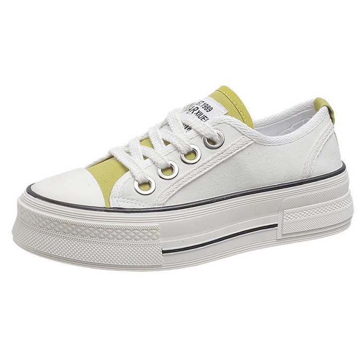 TBIG [COD] Sepatu Sneakers DONNAS Sepatu Kanvas Import Wanita Sepatu Korea Style Sekolah Kuliah