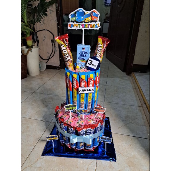 

snack tower snack ultah tar