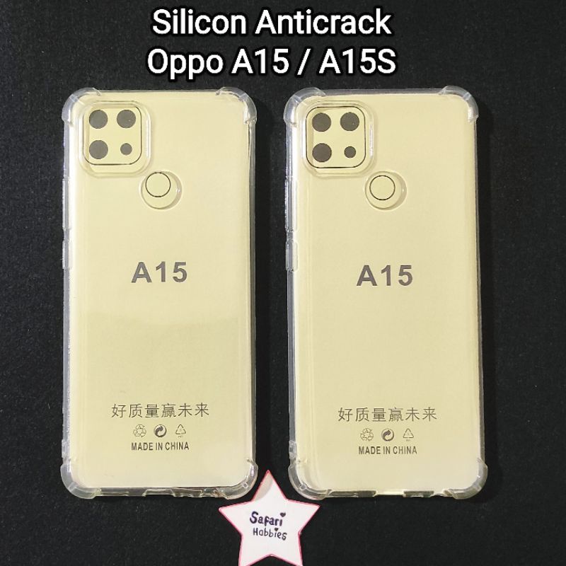 Oppo A15 / A15S Silicon Anticrack (COD)