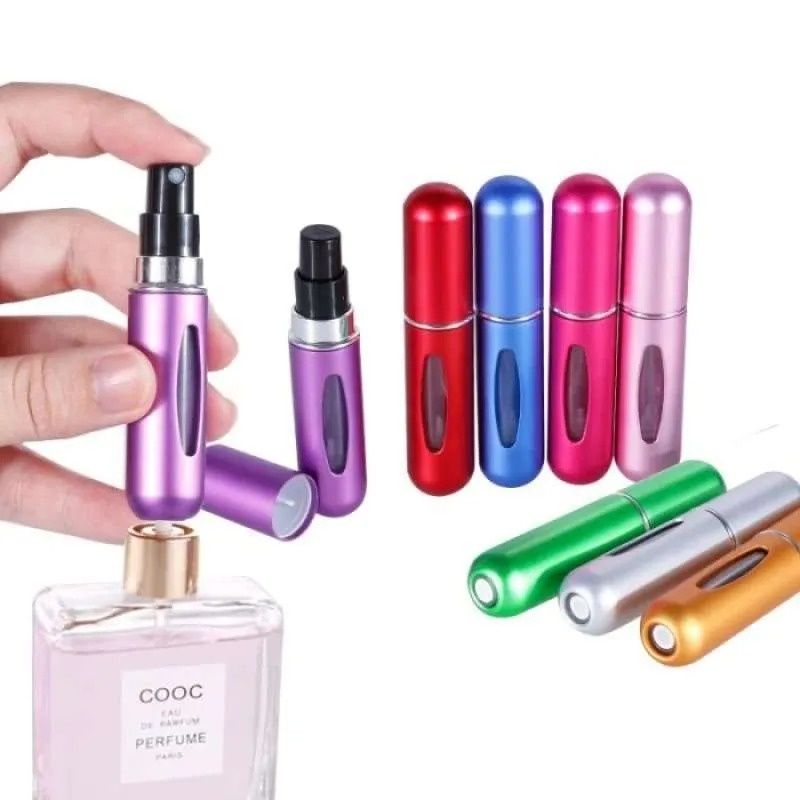 BOTOL PARFUM REFILL MINI PORTABLE UKURAN 5 ML/ BOTOL PARFUM MINI TRAVEL/ PARFUM ATOMIZER