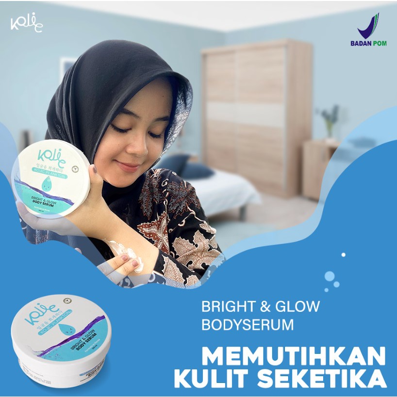 Body Serum Pencerah Tubuh | Body Serum Bright &amp; Glow by Kojic Plankton