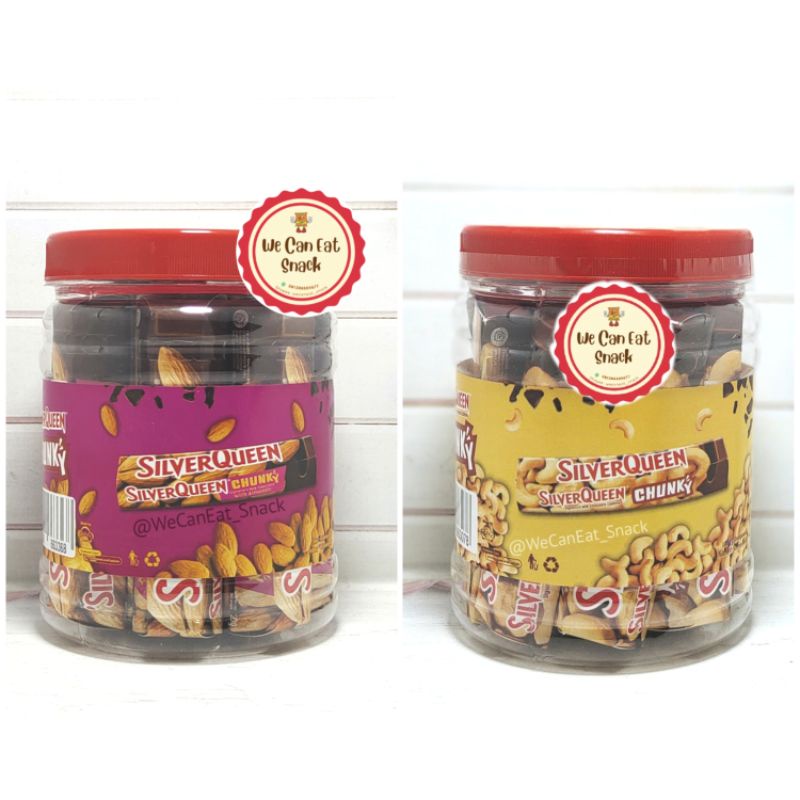 

Coklat Silverqueen Bar Chunky Jar 30g