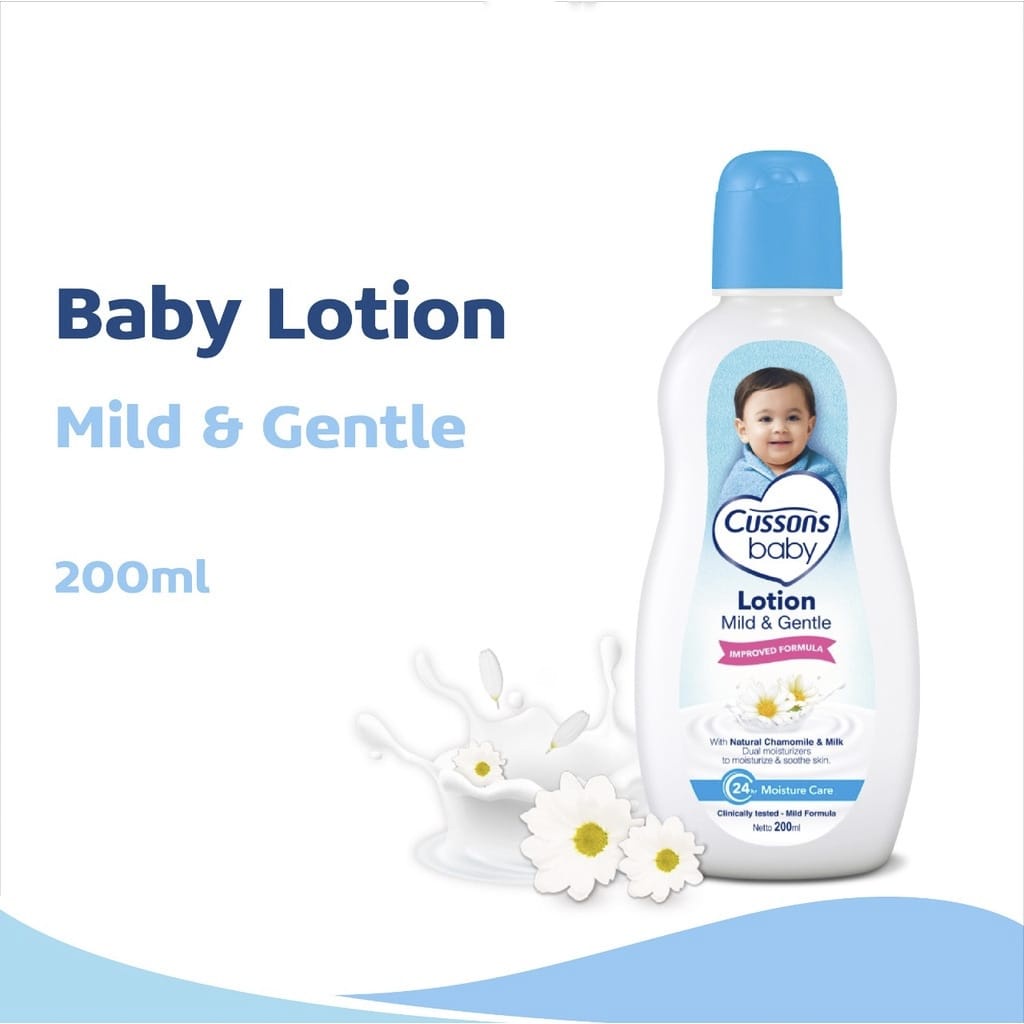 CUSSONS BABY LOTION 100ML - 200ML /BODY LOTION BAYI