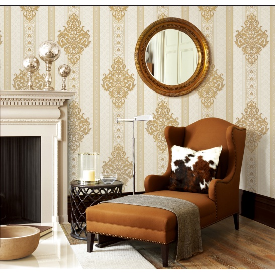 Wallpaper Dinding Roll Besar Batik List Klasik Besar