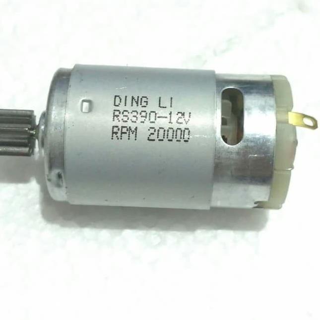 DINAMO 390 12 VOLT PENGGERAK RODA MOTOR MOBIL MAINAN ANAK MOBILAN AKI