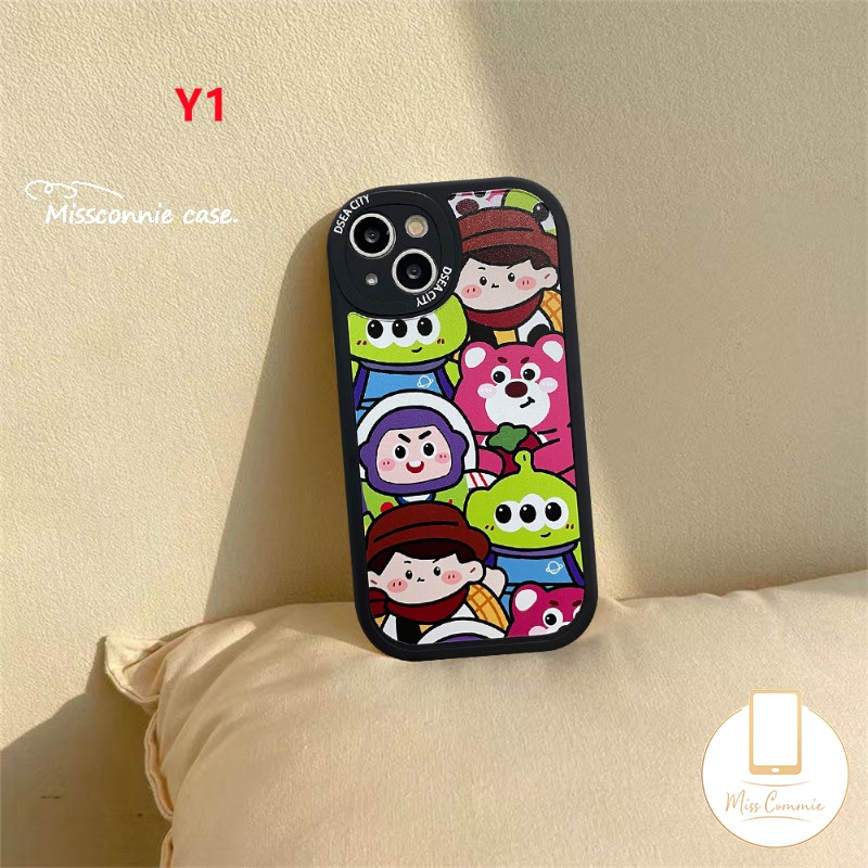 Casing Kartun Disney Buzz Lightyear VIVO Y12 Y36 Y02A Y02 V23 Y20 Y20i V25E Y21 Y15 Y11 Y15s Y35 Y12i Y22 Y21s Y16 Y33s Y31 Y91C Y21A Y51 Y17 Y91 Y20s Y30 Cute Winnie Tigger Cover