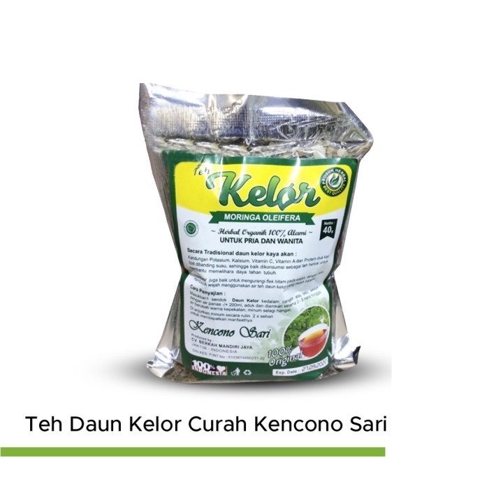 

Teh Daun Kelor Kencono Sari Kemasan Curah Asli