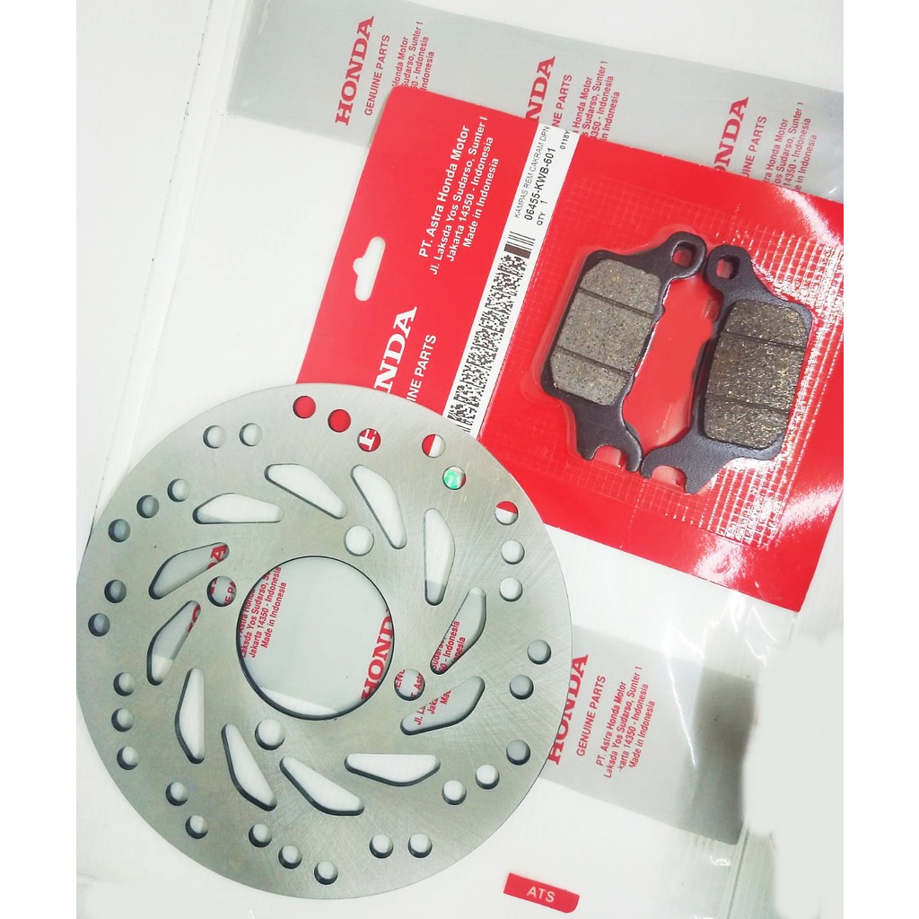 PAKET PIRINGAN CAKRAM BEAT SCOOPY GENIO   + DISPAD DEPAN VARIO 160 CC GENIO BEAT 2020 / BEAT DELUX  SCOOPY NEW