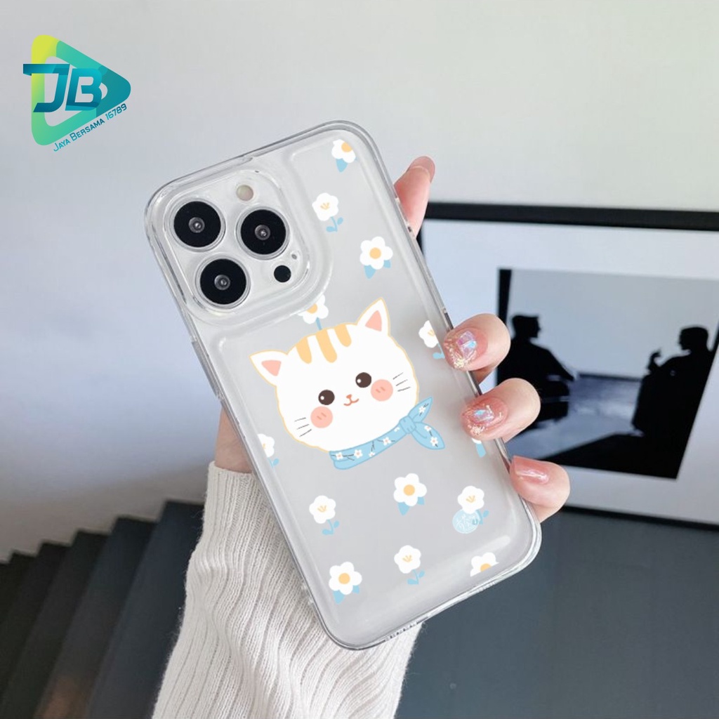 CUSTOM CASE SOFTCASE SILIKON CLEAR BENING CAT CUSTOM CASE VIVO Y12 Y15 Y17 Y16 Y12S Y20 Y21S Y91 Y93 Y95 Y91C Y1S Y22 Y35 V25 V25E JB6067