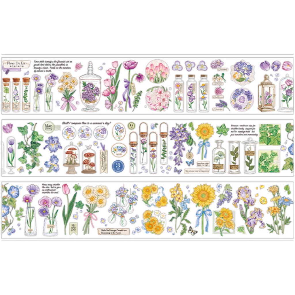 

Infeel.me Flower Town 100cm PET Sampler