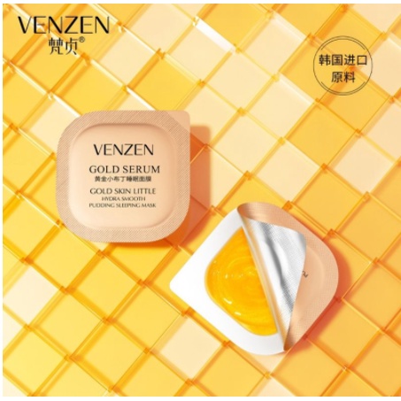 Veze Gold Serum Skin Little hydra Pudding Sleeping Mask 6pcs