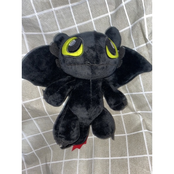 boneka toothless night furry how to train your dragon