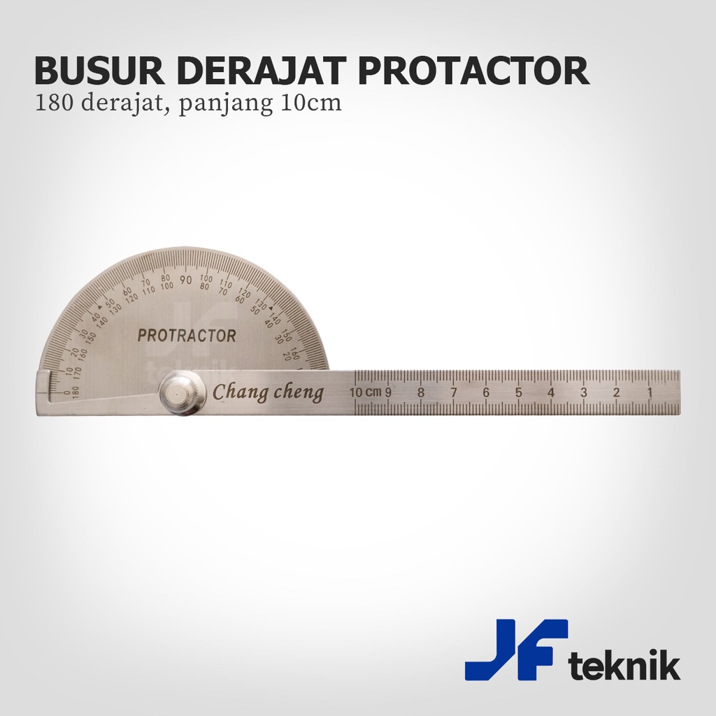 

Busur Derajat Protactor 180° 10 cm