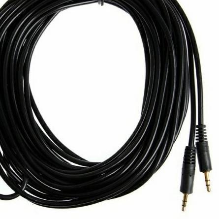 KABEL AUDIO JACK 3.5 PANJANG 10M GOLD PLATED / KABEL AUX 10 METER