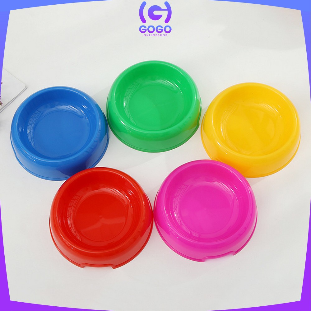 GOGO-C577 Tempat Makan Kucing Mangkok Single Bowl / Tempat Makan Minum Hewan Kucing Anjing Anti Semut