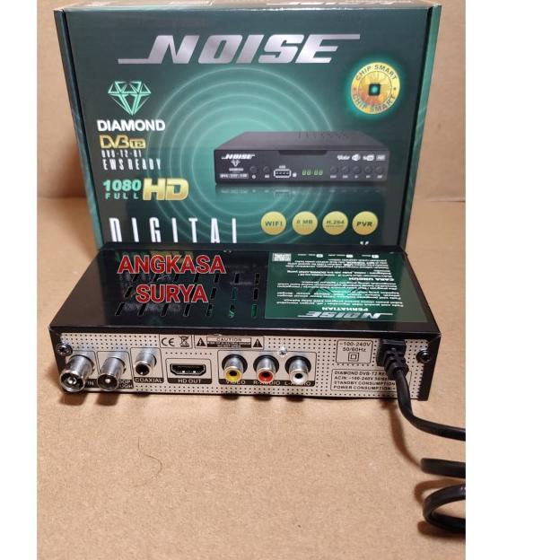 STB TV DIGITAL NOISE SET TOP BOX NOISE DIAMOND DVB T2 01 - STB01-DUS HIJAU