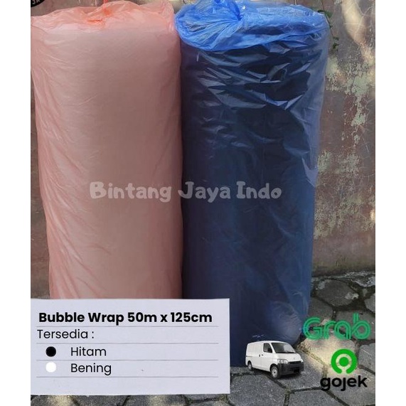 

BUBBLE/WRAP/PLASTIK/GELEMBUNG/BENING ROLL 50MX125CM (BACA DESKRIPSI)