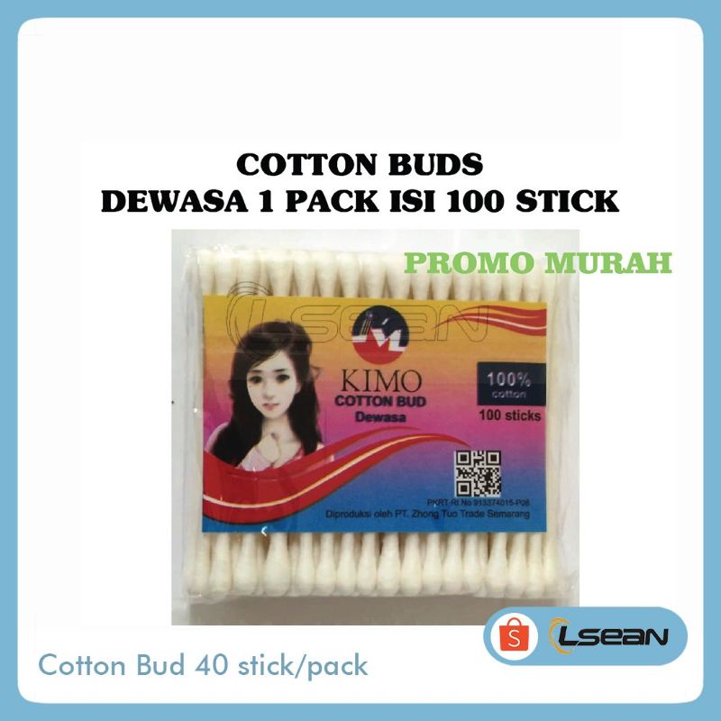 Cotton Bud Korek Kuping Baby dan Dewasa Isi 100