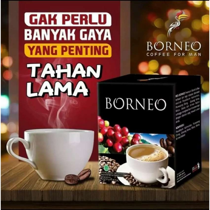 

Kopi Borneo Kopi Pede - Kopi Stamina Pria Dewasa BPOM