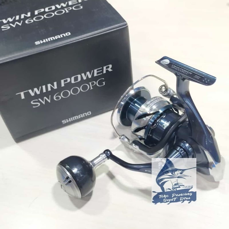 Reel Spinning SHIMANO TWIN POWER SW 6000PG NEW 2021 JAPAN