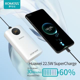 Romoss SW10PF 10000mAh Powerbank 22.5W PD20W 3 input and 3 output Fast Charging Power Bank Applicable to mobile phones and tablets