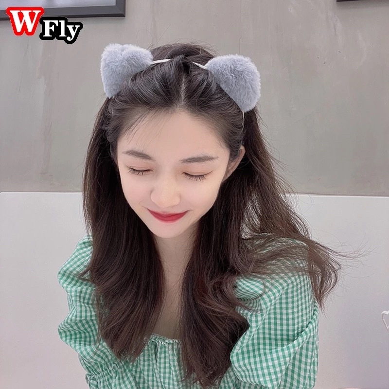 Bando Cute Cat Ear Headband Hair Accessories / Bando Kucing - Cat Ear Headband