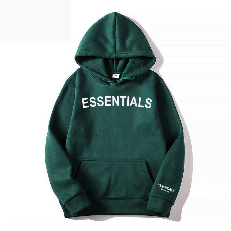 Sweater Hoodie Essentials Jaket Hoodie Essentials ( Premium Fleece ) L- XXL