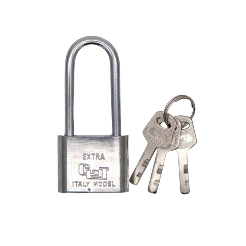 Gembok Nekel Leher Panjang Galantini 30 40 50 60 mm Rumah Industri Padlock