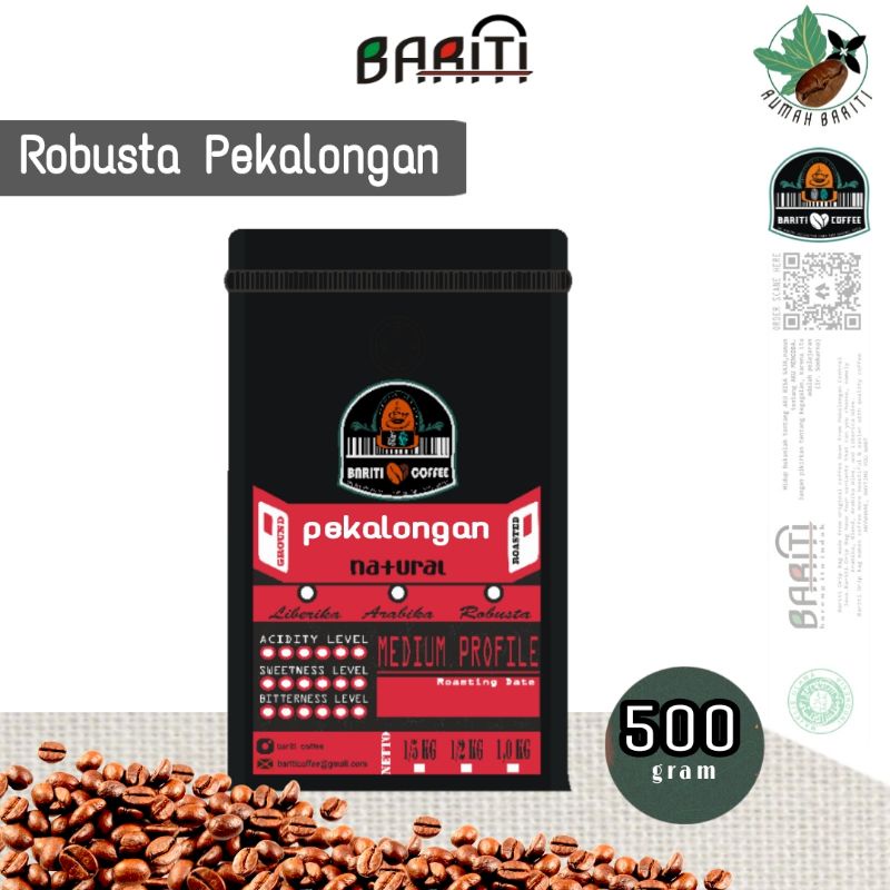 

Kopi Robusta Pekalongan (Berat: 500gr)