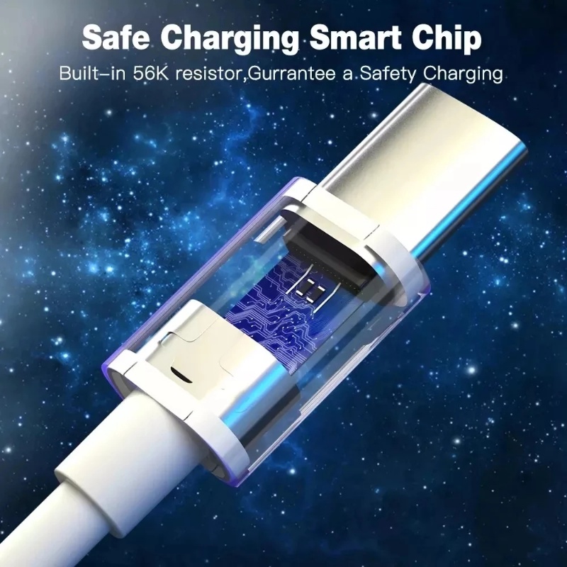 Kabel data / Charger USB Tipe C 65W 5A Fast Charging Tahan Lama Untuk OPPO R17Pro / Reno 4 / Reno 5A