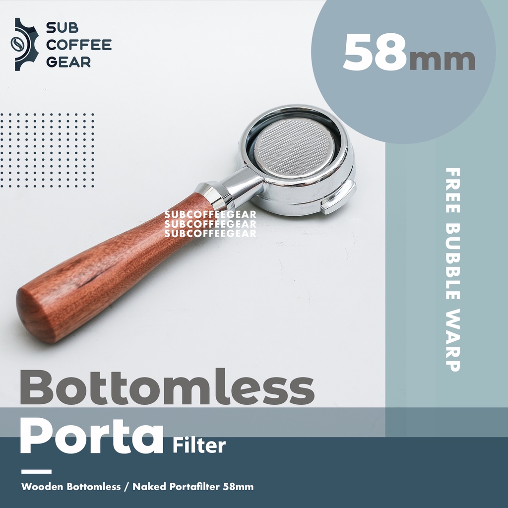 Jual Bottomless Portafilter Mm Group Head Naked Porta Filter