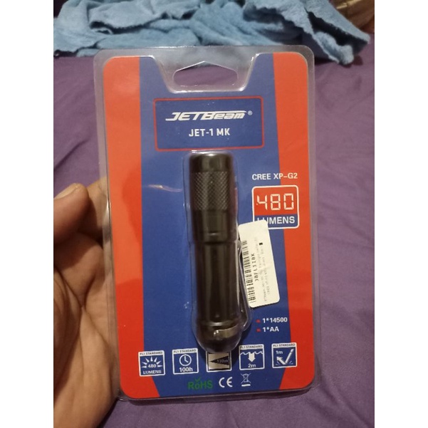 senter jetbeam jet-1 mk 480 lumens