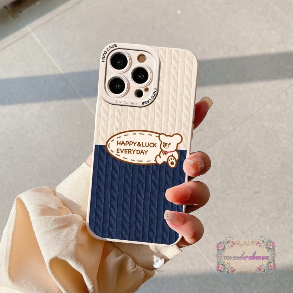 SS115 SOFTCASE MOTIF KARTUN BERUANG IPHONE 6 6S 6+ 7 8 7+ 8+ X XS XR XS MAX SB4379