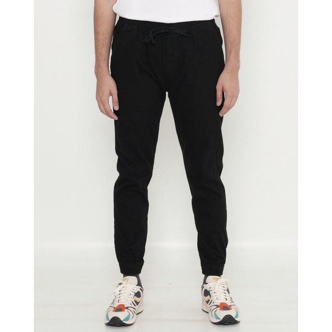 Celana Unisex Erigo Jogger Pants Jessie Black