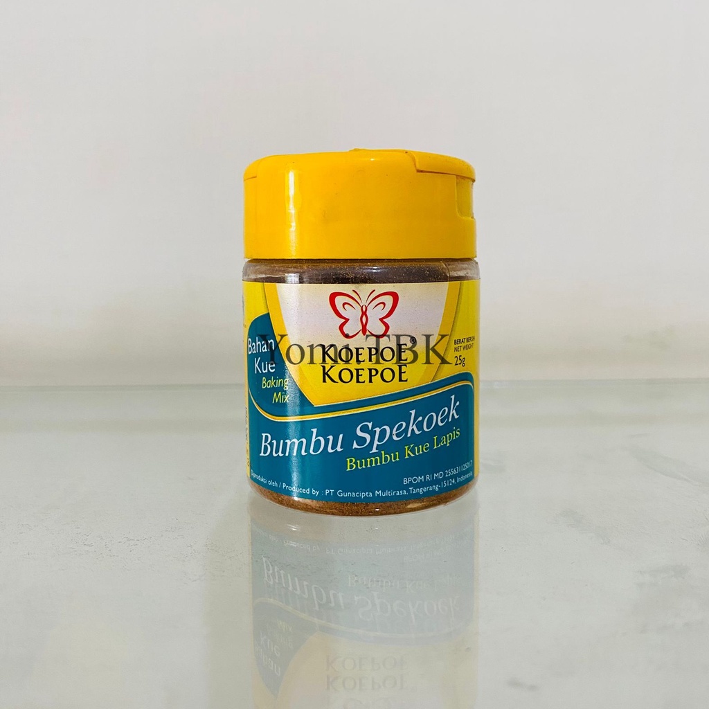 

KOEPOE-KOEPOE Bumbu Spekoek/Bubuk Spekuk/Bubuk Kayu Manis - 25gr